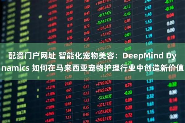 配资门户网址 智能化宠物美容：DeepMind Dynamics 如何在马来西亚宠物护理行业中创造新价值